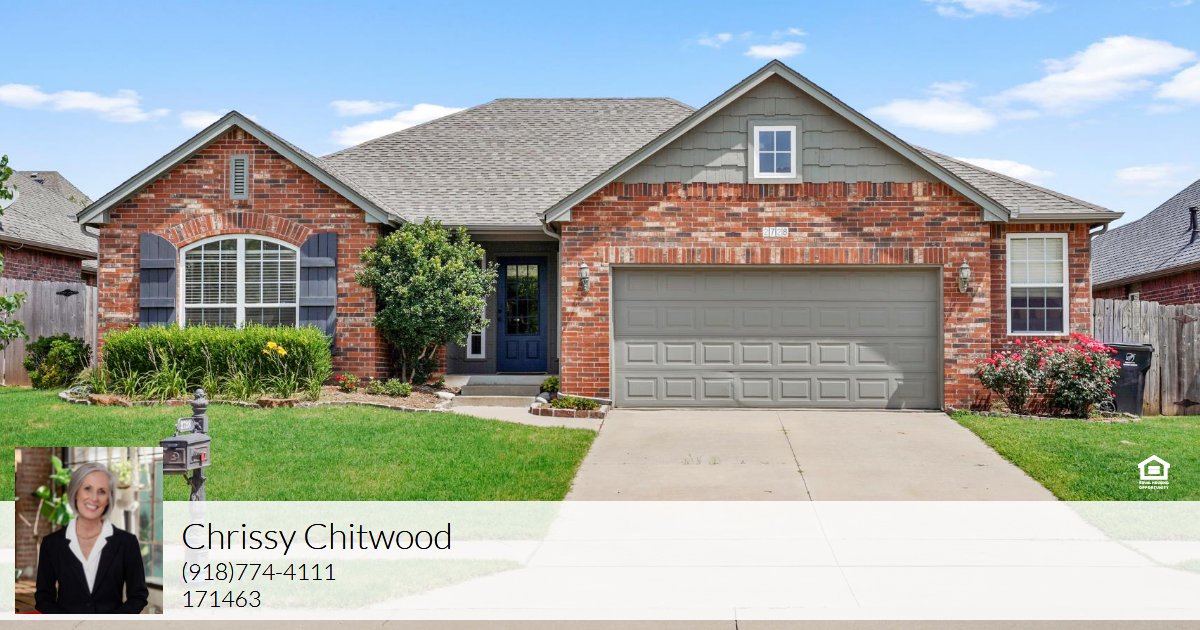 2728 W Quinton St, Broken Arrow, OK 74011